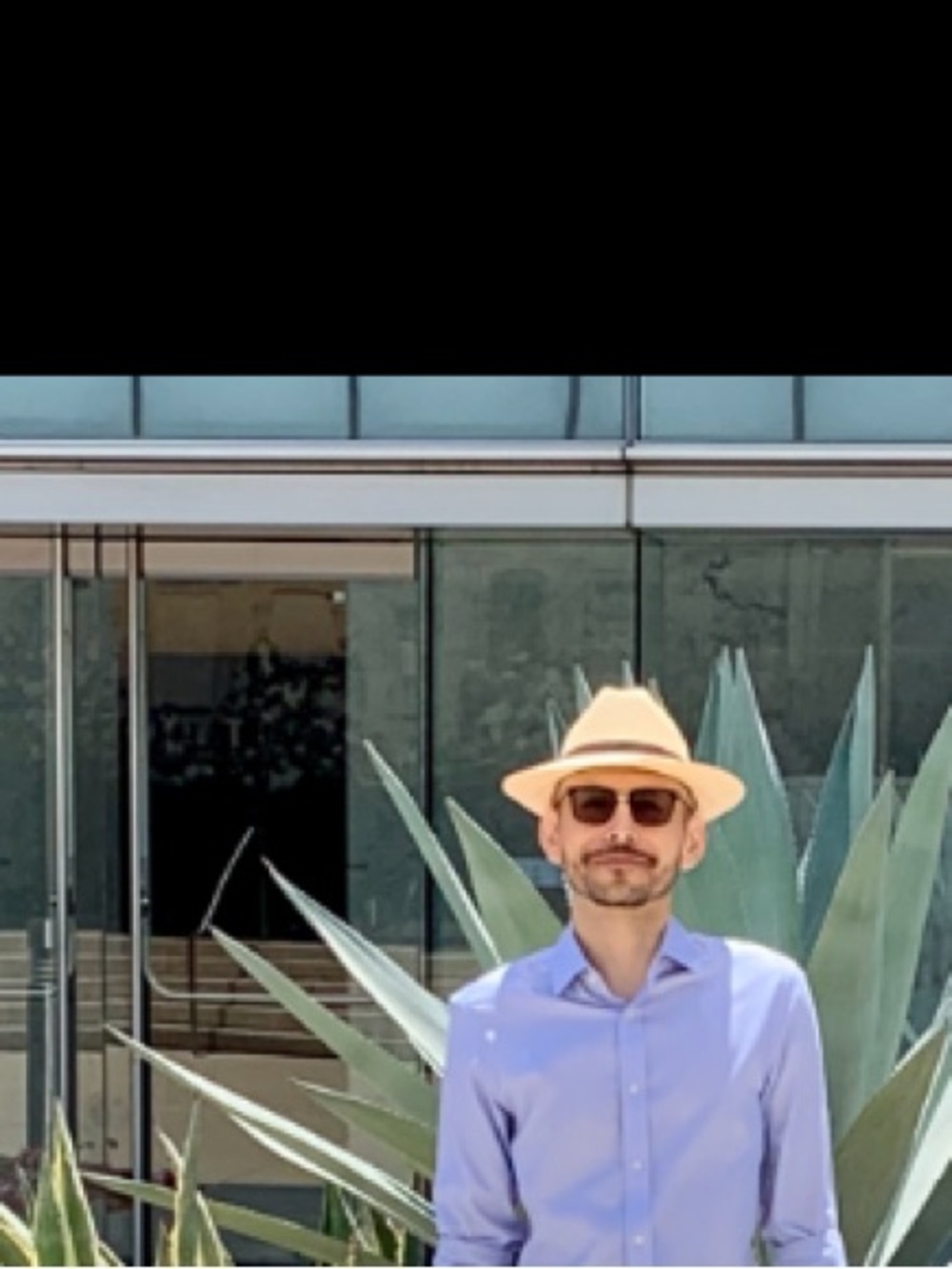 Fedora Hat. Straw in Tan. brown band. Paper Made in Mex
